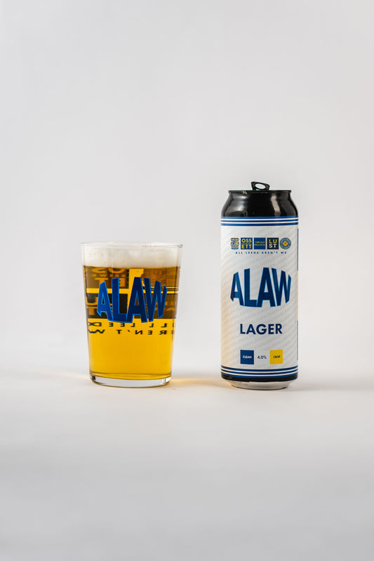 ALAW Lager (6x500ml) + Glass