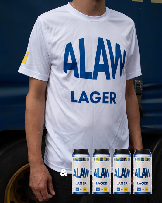 ALAW Lager (4x500ml) + Tshirt