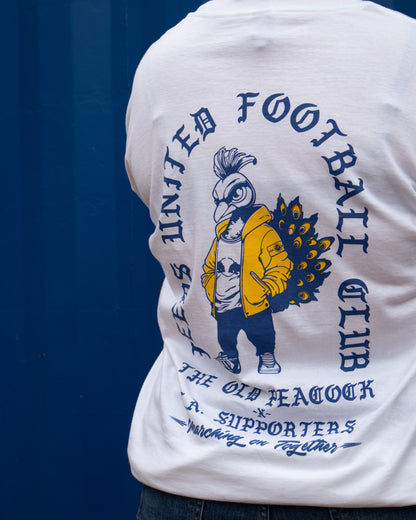 OLD PEACOCK x LA SUPPORTERS LONG SLEEVED TOP