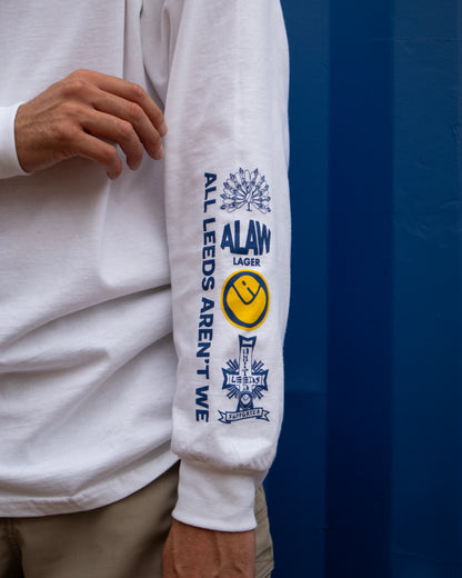 OLD PEACOCK x LA SUPPORTERS LONG SLEEVED TOP